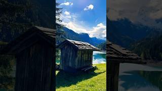 I found this little house in the Alps ️ #alps #mountains #hiking ng