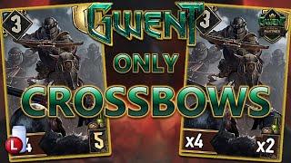 GWENT BUT EVERY CARD IS CROSSBOWMAN  GWENT 1 CARD TO RULE THEM ALL THOUGHT EXPERIMENT