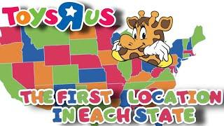 The First Toys R Us Location In Each State