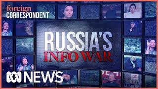 A Year after Invasion Russian Propaganda has gone Insane to Fuel Putins War  Foreign Correspondent