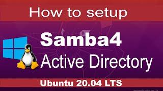 How to install Active Directory on Ubuntu 20 04 LTS