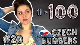 #20  Learn CZECH numbers 11  100