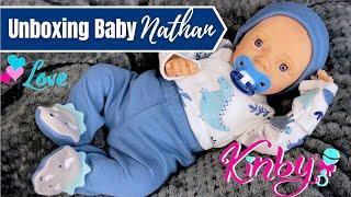 Unboxing Kinby Doll Baby Nathan Reviewing His Details + New Outfit & Feeding.