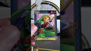 Opening Zelda Trading Cards Until We Complete The Set 1 #shorts