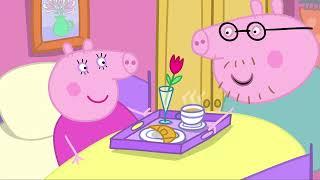 Breakfast In Bed  Best of Peppa Pig  Cartoons for Children