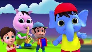 Hathi Raja Kahan Chale  Hindi Nursery Rhymes  Baby Rhymes  Kids Song  हाथी राजा कहाँ चले