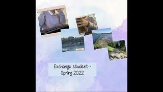 Through the life of an exchange student - Vlog 1  Spring 2022