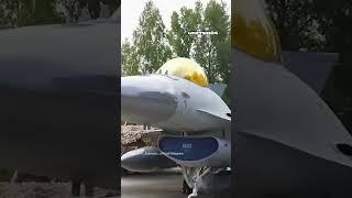 F-16 in action in Ukraine. First missions #warinukraine #f16 #shorts