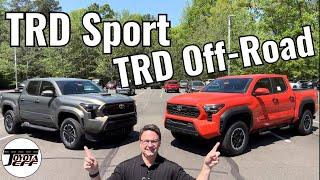 2024 Tacoma TRD Off-Road vs TRD Sport Who Wins this Battle?