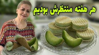 تو این هوای گرم تابستونی فقط این می‌چسبه  بستنی طالبی خانگی  آموزش آشپزی