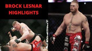 Brock Lesnar MMA Highlights   I      UFC Fights   I When Brock Lesnar brought excitement to UFC.