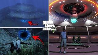 What is inside the Underwater UFO in GTA 5?
