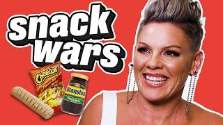 Pnk Decides If American Or British Snacks Are Better  Snack Wars  @LADbible