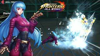 The King of Fighters ALL STAR Kula Diamond skills preview