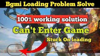 New BGMI Loading Problem Fix bgmi match start problem bgmi not enter match problem stuck on loading