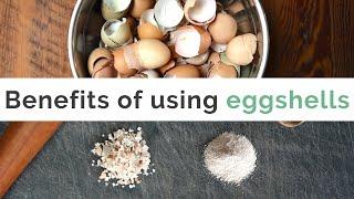 Lets Make Eggshell Powder - beneficial as a nutritional supplement for the garden skin and teeth