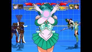 Mugen Sailor Mercury V SMoonGS vs Sailor Pluto Sailor Mercury Crystal