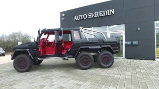 MERCEDES-BENZ G 63 AMG 6X6 BRABUS 700HP ONE OF ONE  1 MILLION DOLLAR BABY  SEREDIN GERMANY