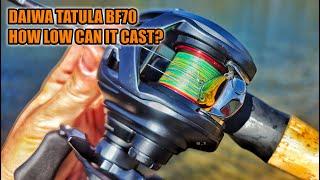 Daiwa Tatula BF70 UL BFS Reel Testing How Light can it Cast?