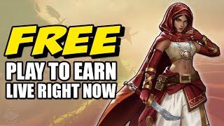 5 Free To Play To Earn Games Live Now