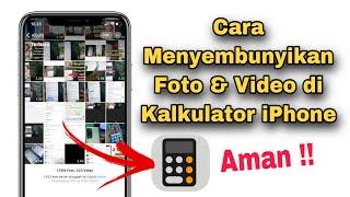 Cara Menyembunyikan Foto di Kalkulator iPhone iOS 15