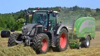 Silage 2013. Fendt 720 BB & McHale Fusion 3