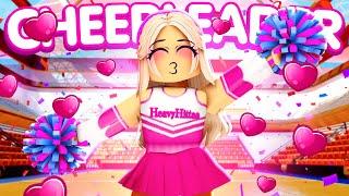 I TURNED INTO A CHEERLEADER IN ROBLOX BROOKHAVEN