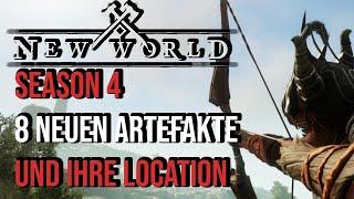 New World - Alle 8 NEUEN Artefakte in Season 4 und wo sie zu finden sind - Guide & Location Deutsch