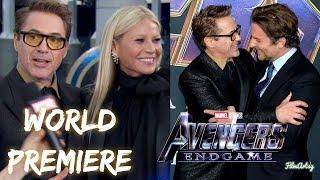 Avengers Endgame World Premiere Interview  Cast Gets Emotional  2019