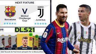 DLS 21  Barcelona vs Juventus  Dream League Soccer 2021 Gameplay