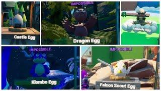 Egg Hunt - Locations Of  Every Impossible Egg  Updated 