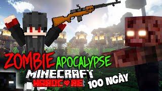 KiraMC Tóm Tắt 100 Ngày Minecraft Tận Thế Zombie Sinh Tồn Siêu Khó  Zombie Apocalypse Hardcore