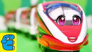 Plarail 500 TYPE EVA-02 EVANGELION Shinkansen Kodama Train English Subs