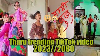 New Tharu trending TikTok Dance 2080New Tharu bhojpuri TikTok song video 2023