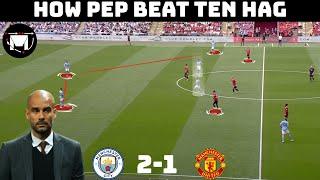 Tactical Analysis  Manchester City 2-1 Manchester United  One Step Closer 