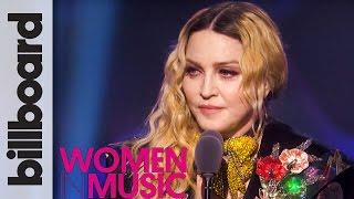 Madonna Woman of The Year Full Speech  Billboard Women in Music 2016