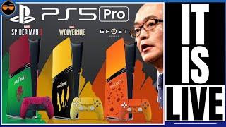 PLAYSTATION 5 - NEW BIG PS5 UI UPDATE LIVE   NEW PS5 PRO - SPIDER MAN 3  WOLVERINE PS5 LAUNCH SP…