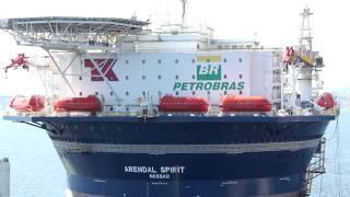 Arendal Spirit arrives to Brazil