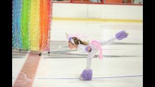 4 Year Old Figure Skating Unicorn at State Games of America 2017