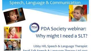 PDA and Speech & Language Therapy with Libby Hill