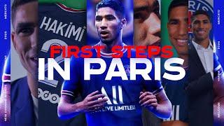 First steps of Achraf Hakimi in #Paris  