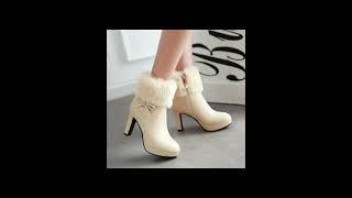 Stylish High heel boots for girls  #fashion #style #aesthetic #shorts #viral #short #boots