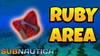 Easiest And Best Location to Find Ruby in Subnautica