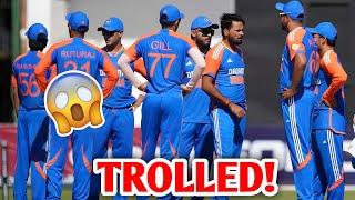 Indian team TROLLED  India Vs Zimbabwe T20 Cricket News Facts  Riyan Parag Gaikwad Gill