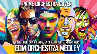 EDM MEDLEY by PRIME ORCHESTRA  Billie Eilish Calvin Harris Avicii David Guetta Robert Miles