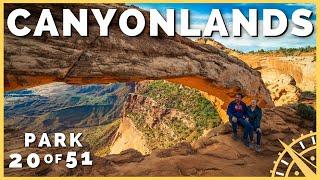 ️️ Canyonlands Exploring Island in the Sky AND The Needles  51 Parks with the Newstates