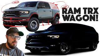 2021 RAM TRX Redesign What if it was a WAGON?