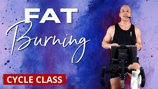 FAT BURNING CYCLE CLASS  45 min Indoor Cycling Workout #stages #spinning #spinclass