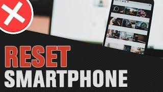 Smartphone komplett zurücksetzen - Android Hard Reset auf Werkseinstellungen Tutorial