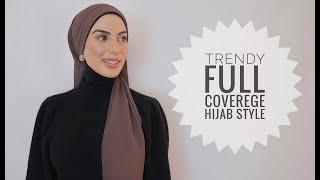New Year New Hijab Tutorial 2022  Full Coverege Trendy Hijab Style